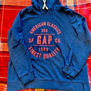 Woman Dark Blue/Bright Coral (letters) Sweatshirt